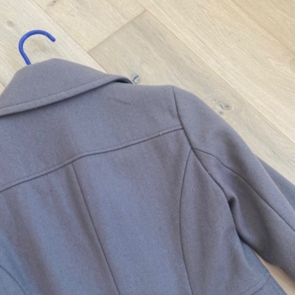 Kenneth Cole Grey Coat Size 4 - Picture 4 of 5